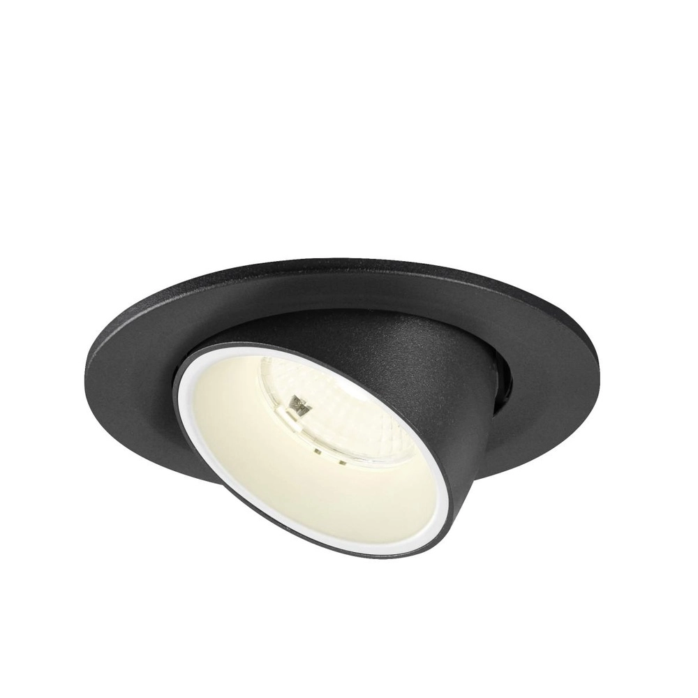Inbouwspot Numinos Gimble S zwart/wit 4000K - 55gr SLV 4024163313322