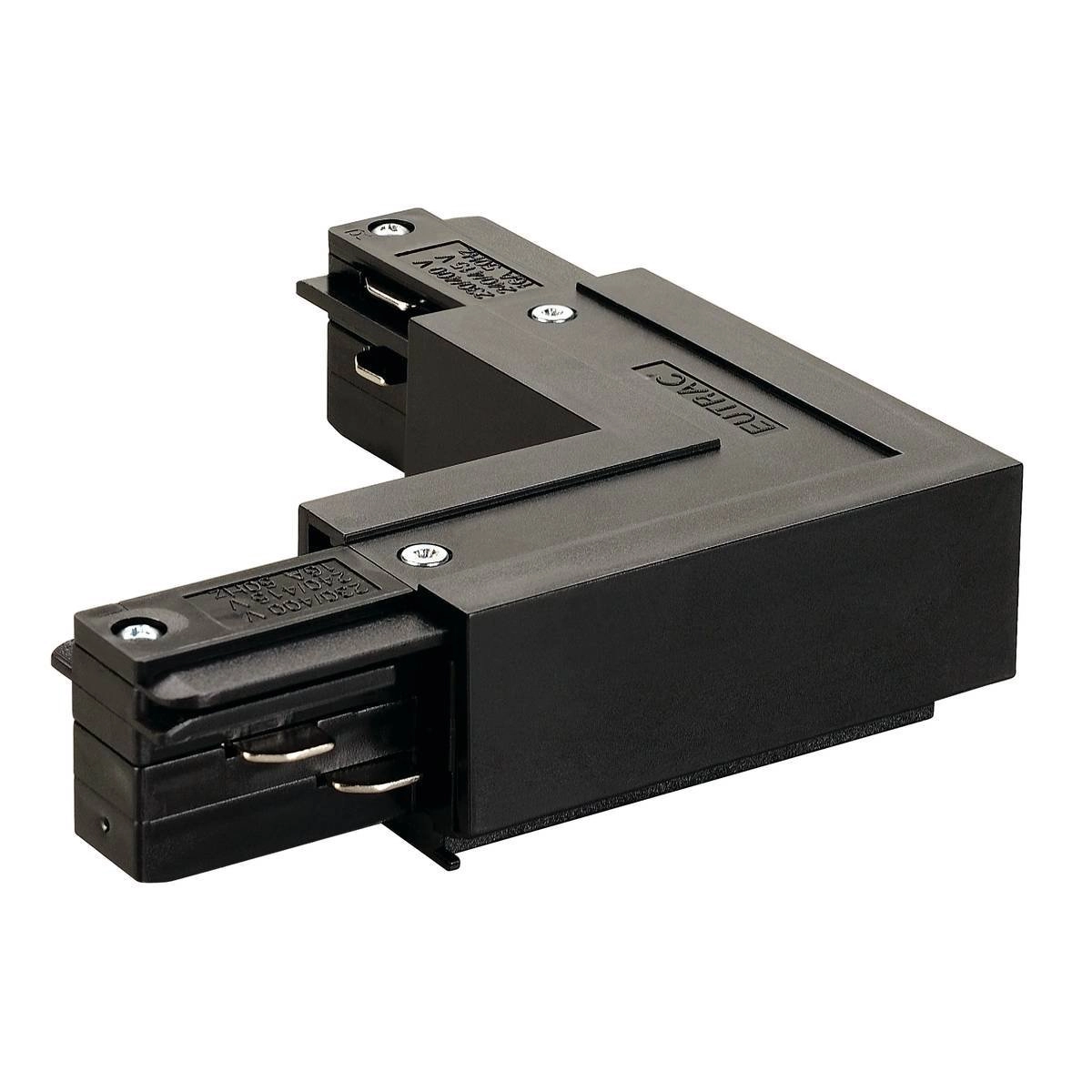3-fase L-Connector 2 aarde binnen zwart
