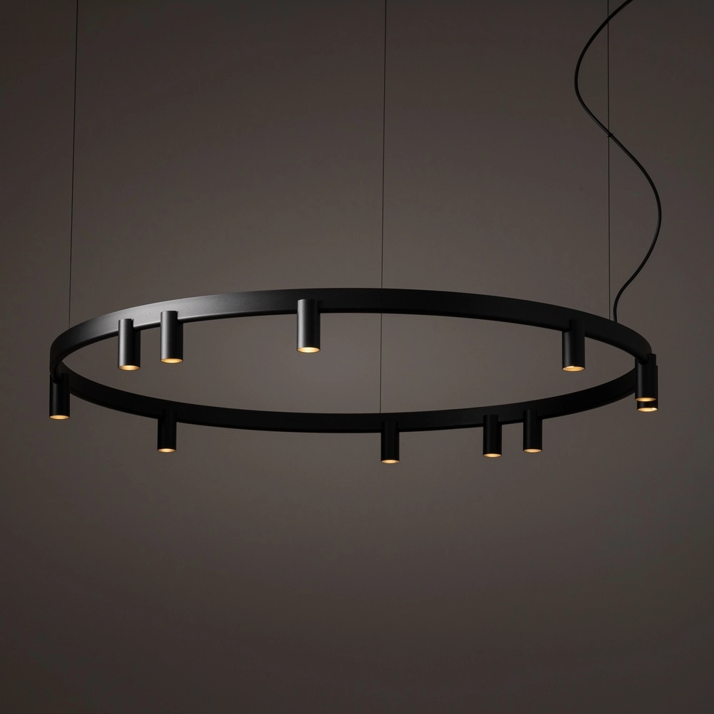 Design hanglamp Fourty zwart Ø 116cm Lyora 5903139122887