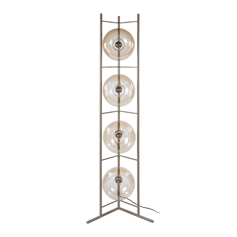 Moderne vloerlamp Soll zand bruin Lyora 8716803514706