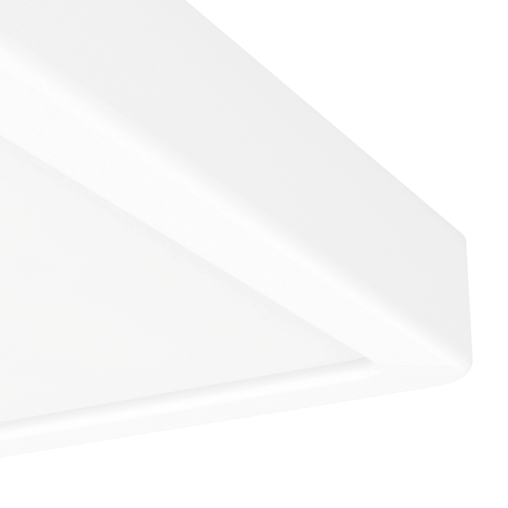 Plafonnière IP44 Fueva 6 vierkant - wit - 15x15cm Eglo 9008606330393