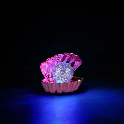 Tafellamp Shelly schelp roze