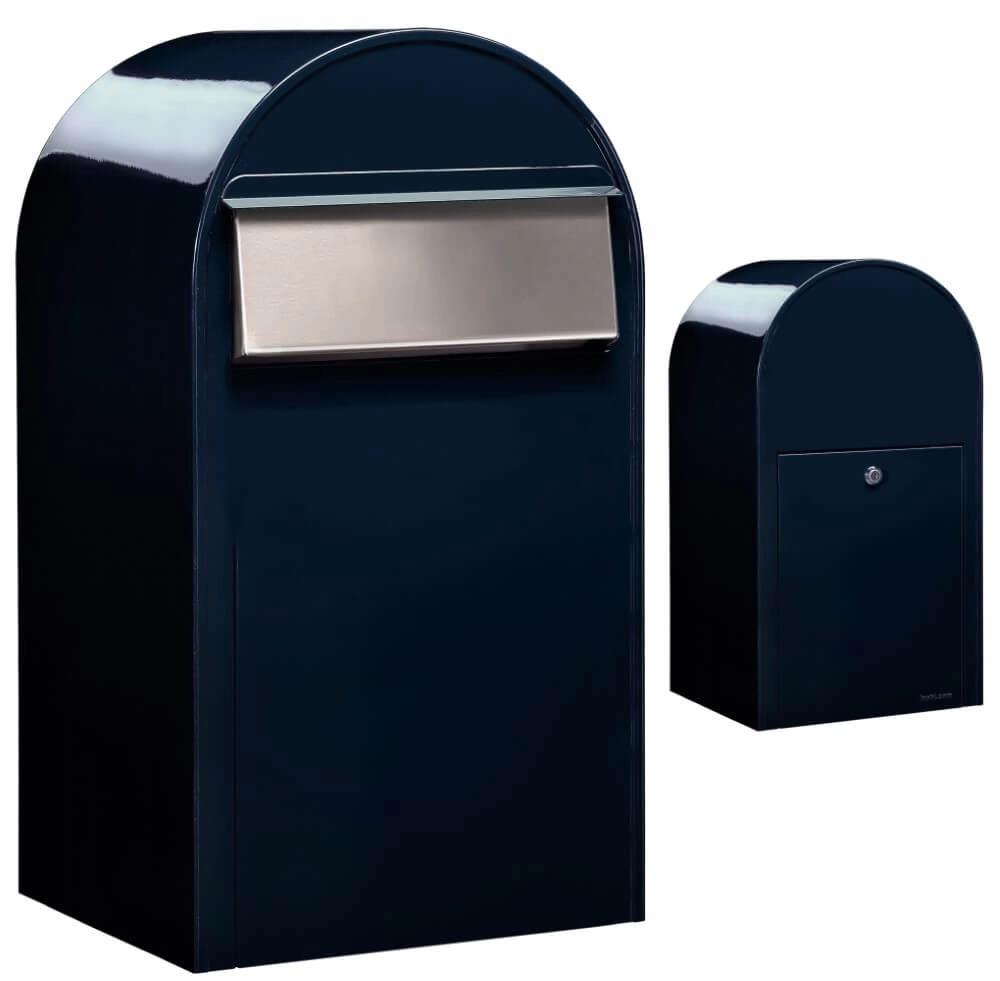 Brievenbus Grande B 5004 i Zwartblauw