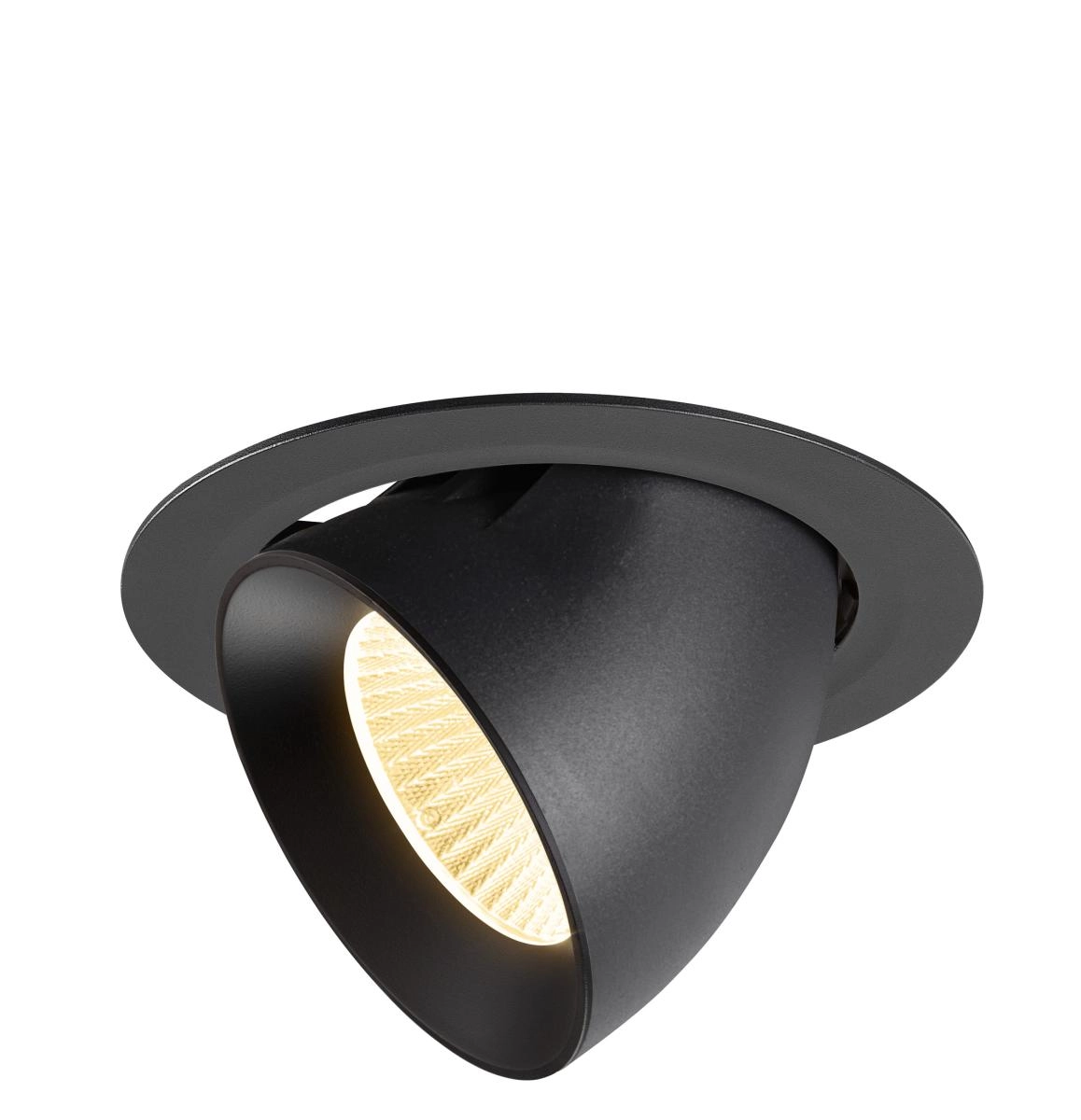 Inbouwspot Numinos Gimble XL zwart 3000K - 40gr