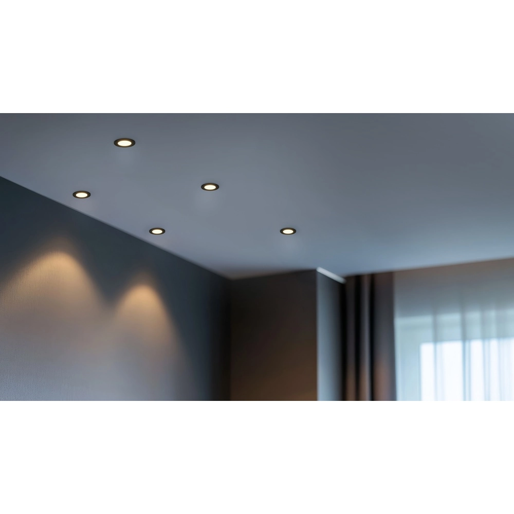 Set van 3 inbouwspots Himal zwart IP65 Trio 4017807663792