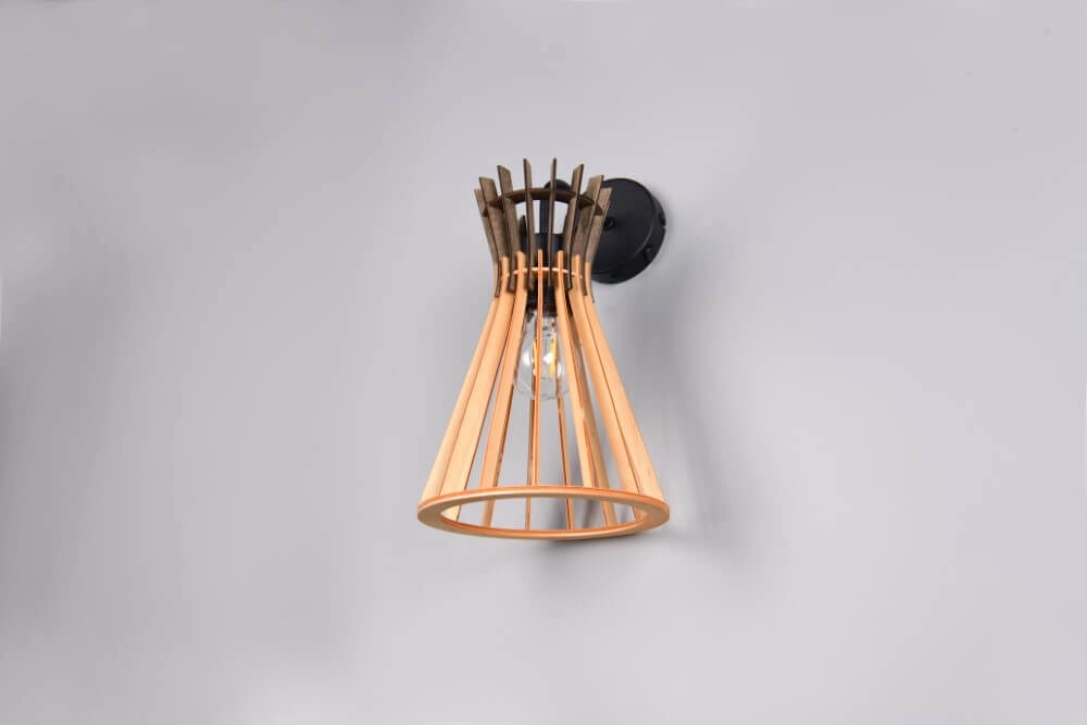 Design hanglamp Alice hout Trio 4017807637366