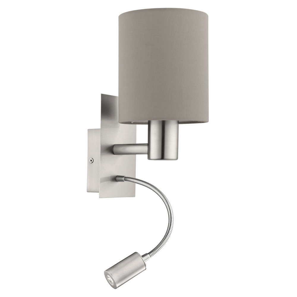 Wandlamp Pasteri met leeslampje