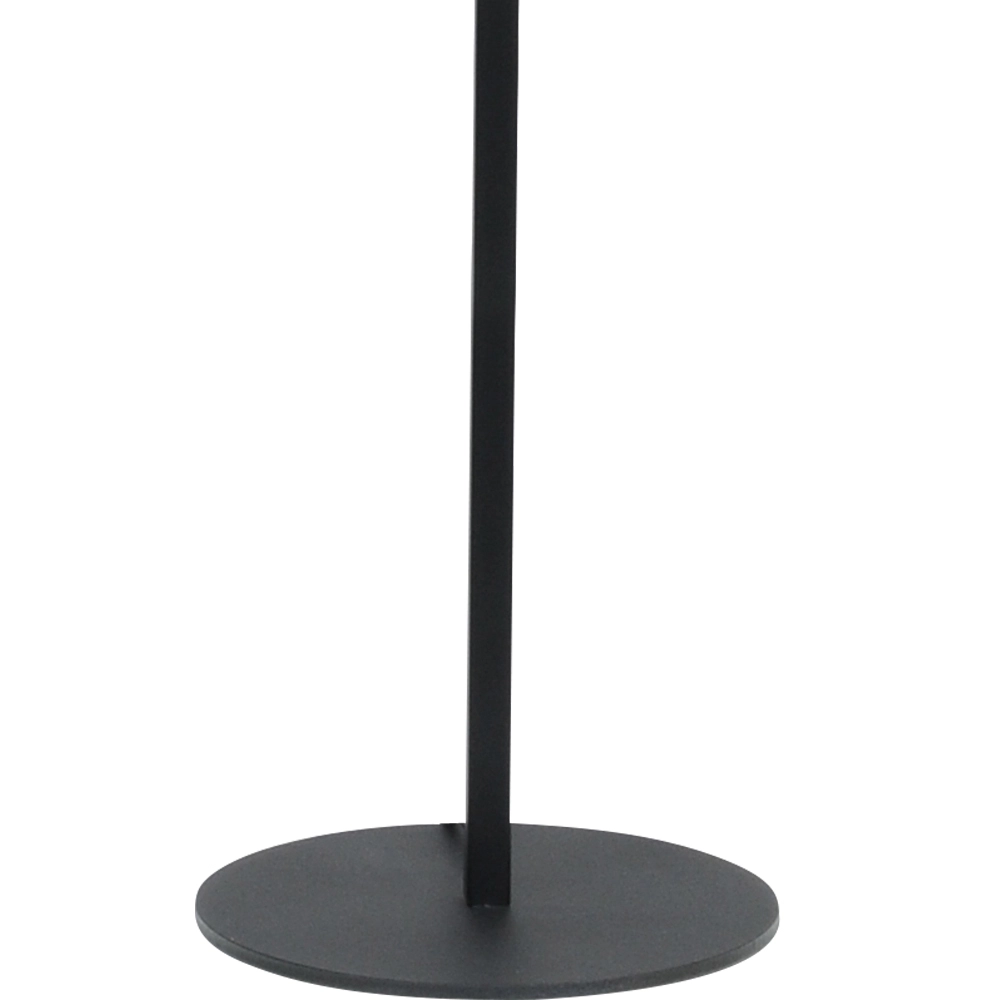 Zwarte tafellamp Venus met Flower lampenkap Masterlight 8718121218359