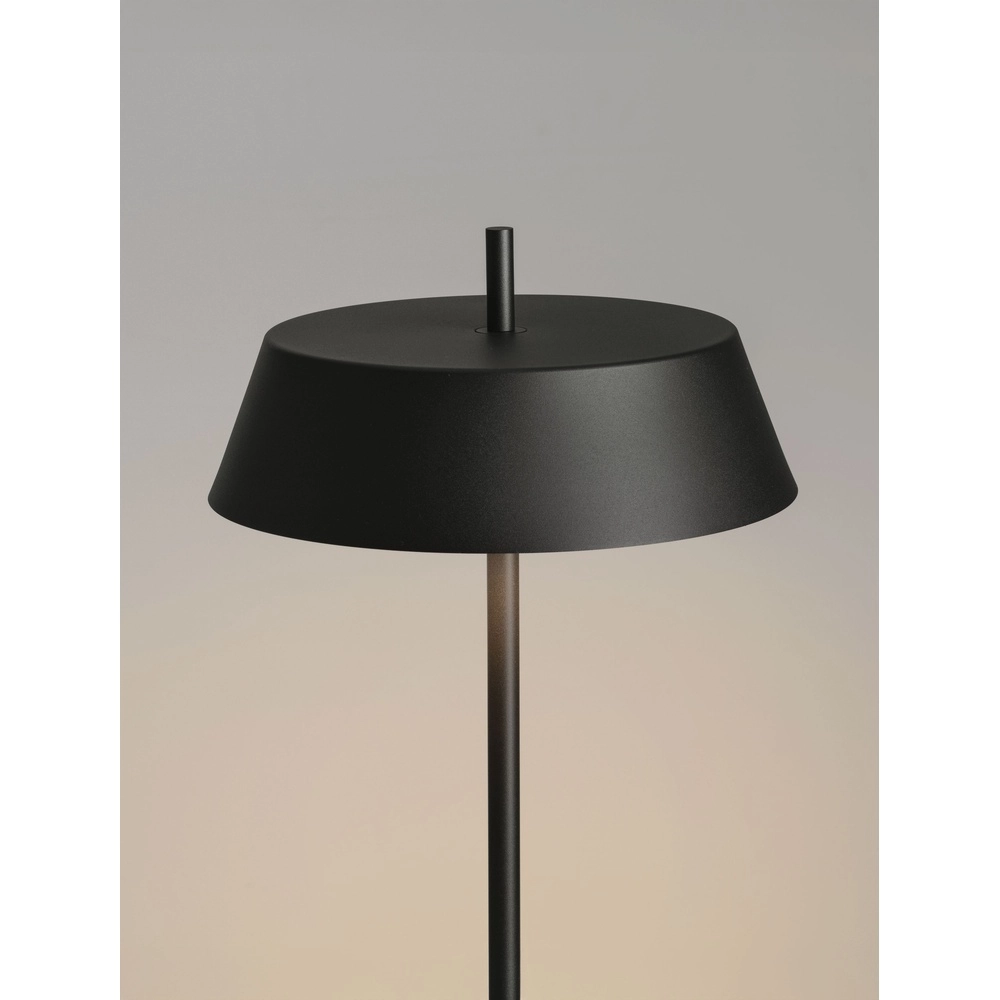 Strakke vloerlamp Velio zwart design Lyora 5212017489029