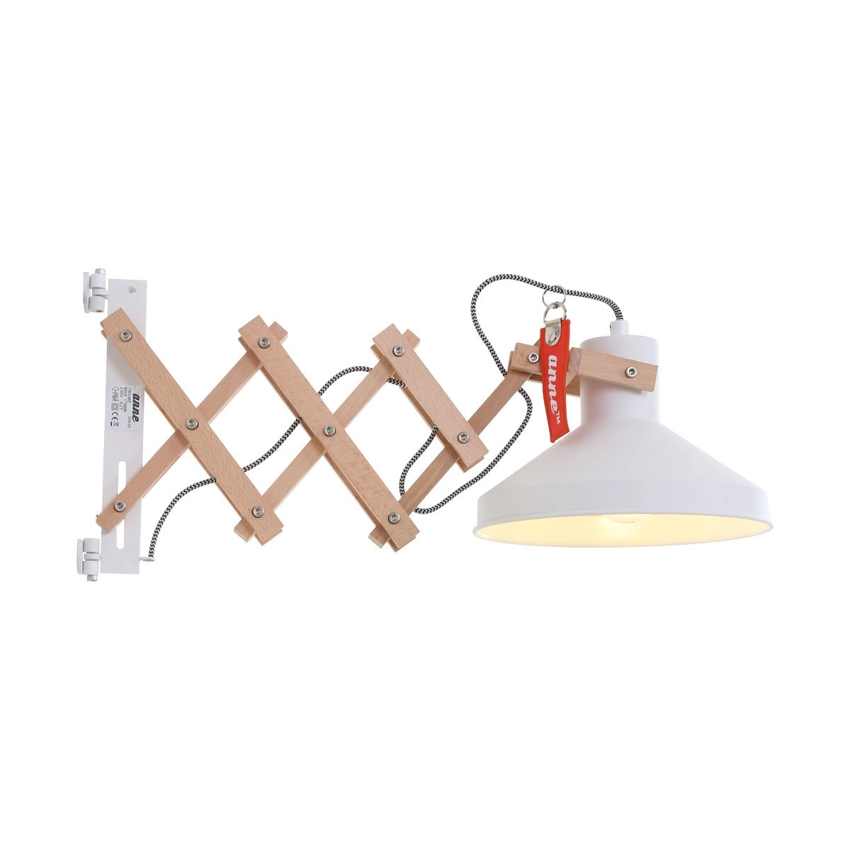 Wandlamp Woody Scissors