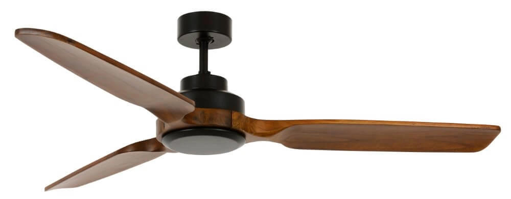 Plafondventilator donker hout Shoalhaven Ø 142cm