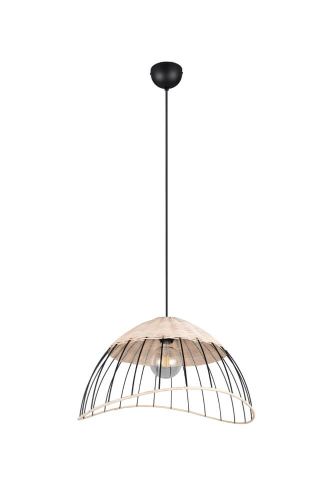 Rotan hanglamp Sandrine Ø 48cm Trio 4017807637656