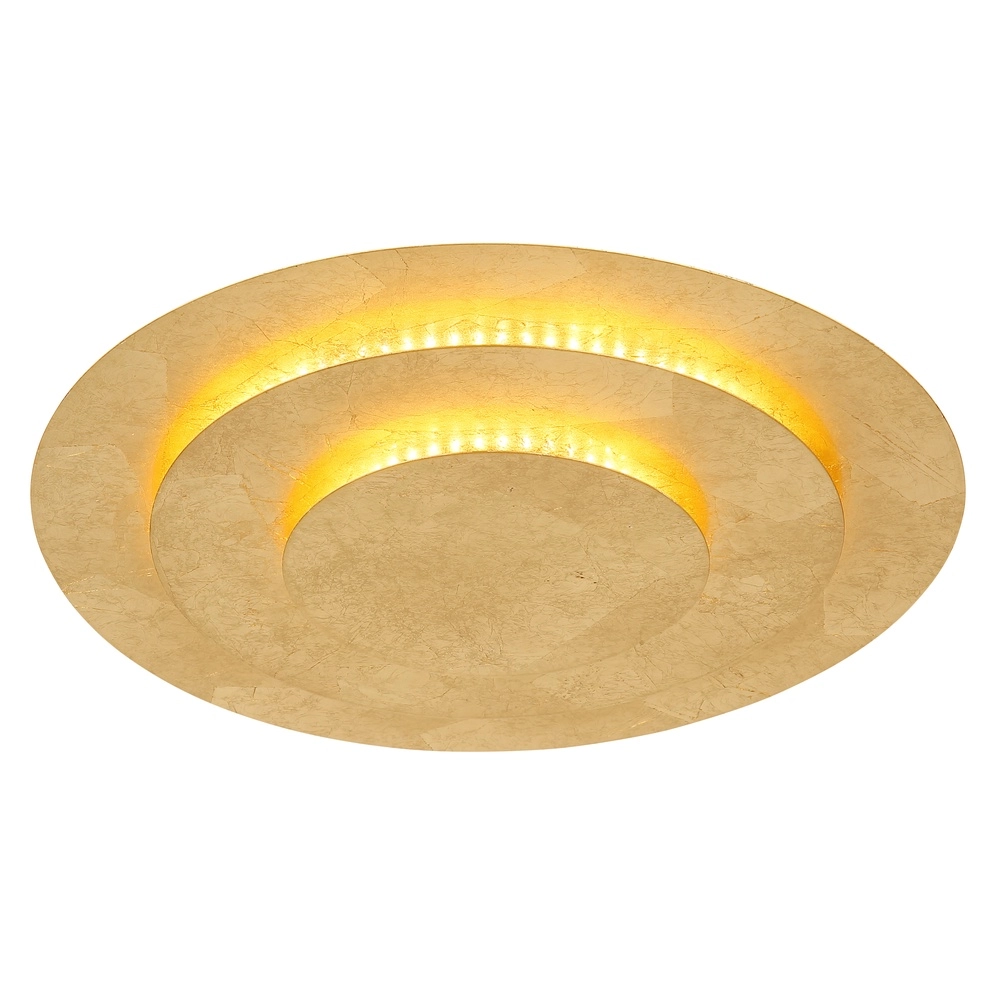 Gouden plafondlamp Heda Ø 35cm