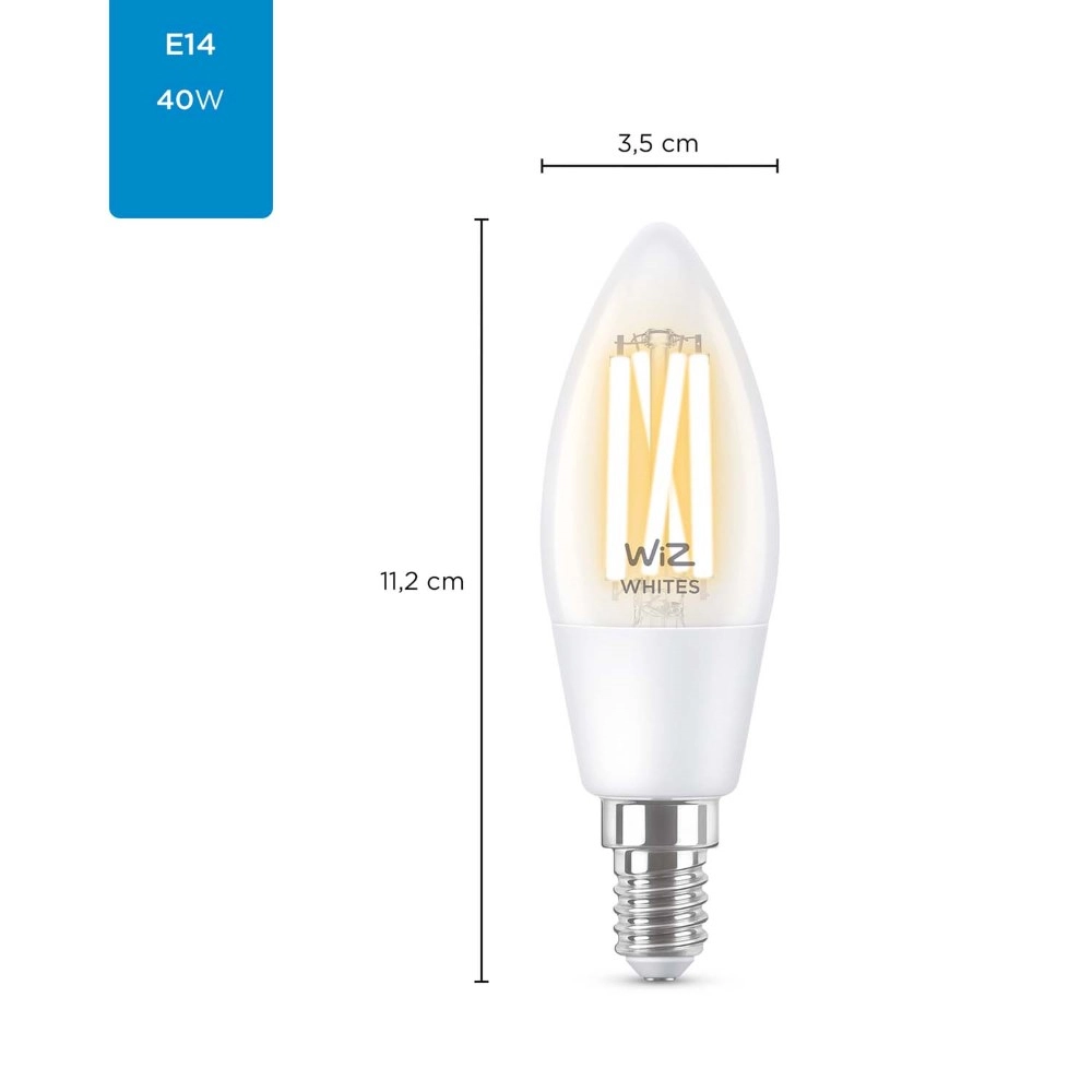Lichtbron 4,9W - E14 - Led 2700-6500K WiZ 8718699787196