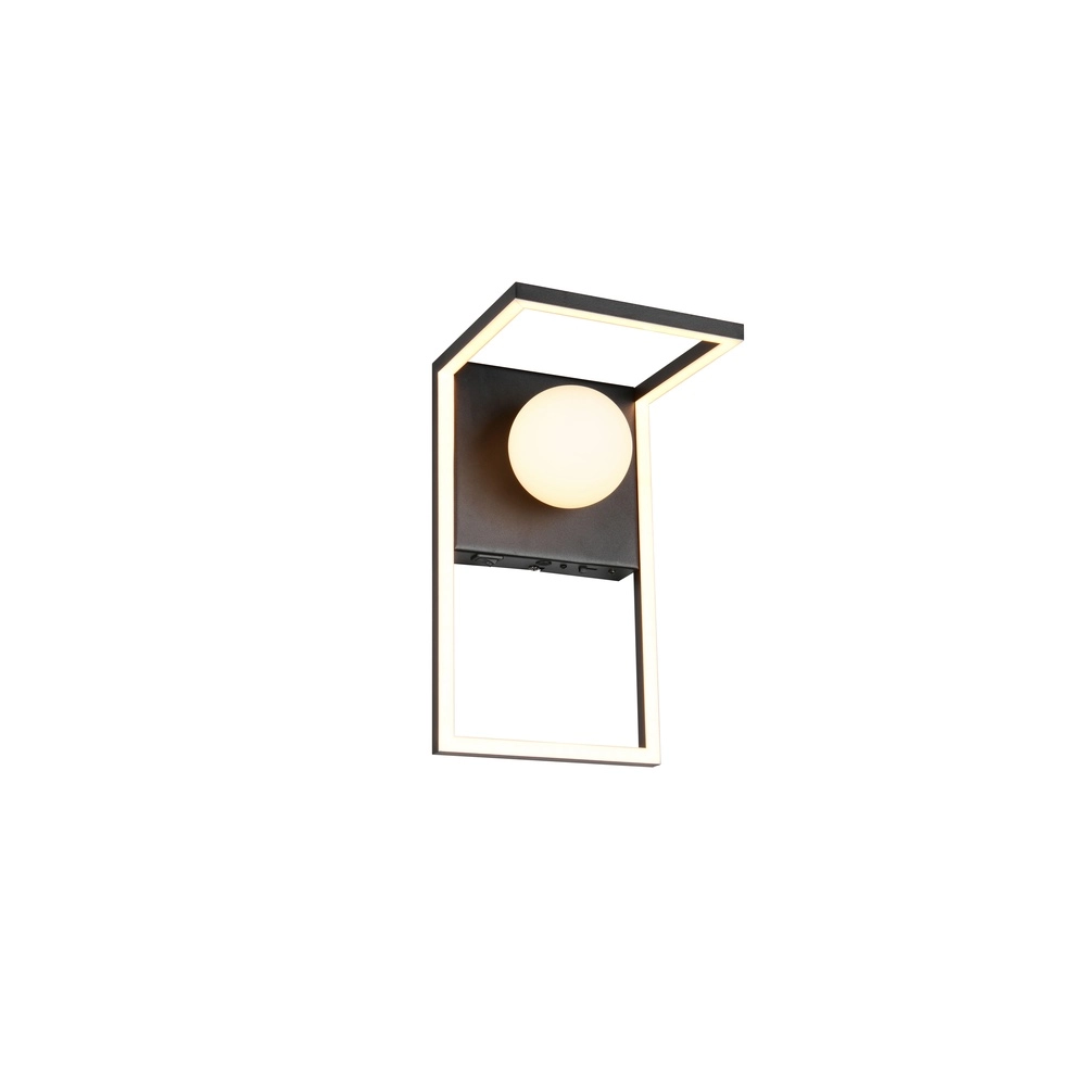 Design wandlamp Arola zwart Trio 4017807683530