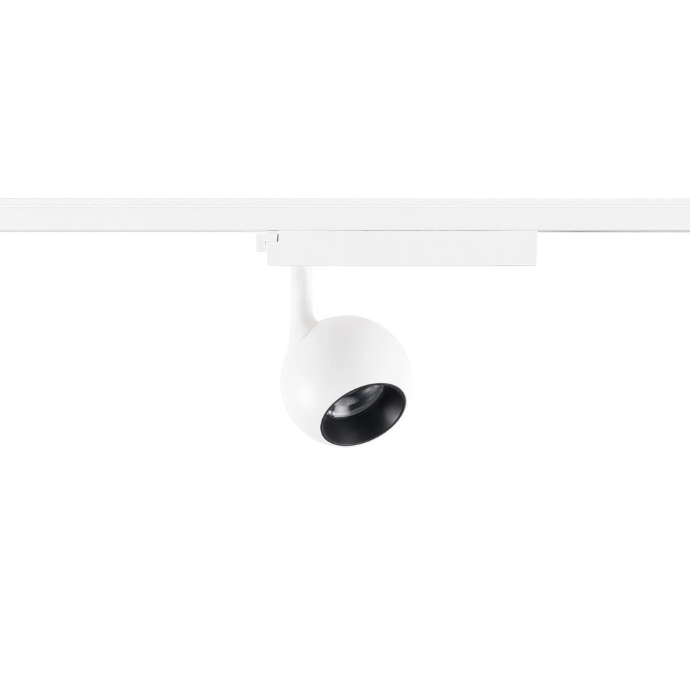 Railspot Light Eye 2.0 1-fase wit met zwart 3000K SLV 4024163315739