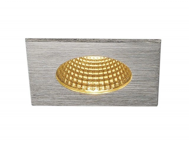Led inbouwspot Patta Square 8cm metaalgrijs