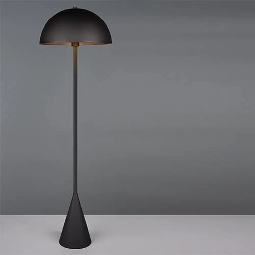 Trendy vloerlamp Alfie 130cm - zwart