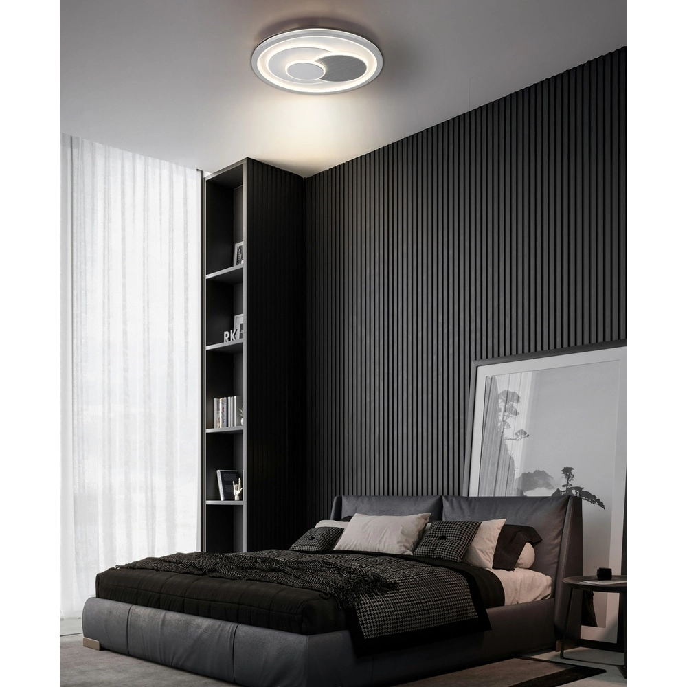 Plafondlamp Ruiz I wit Ø 48cm Globo 9007371533800