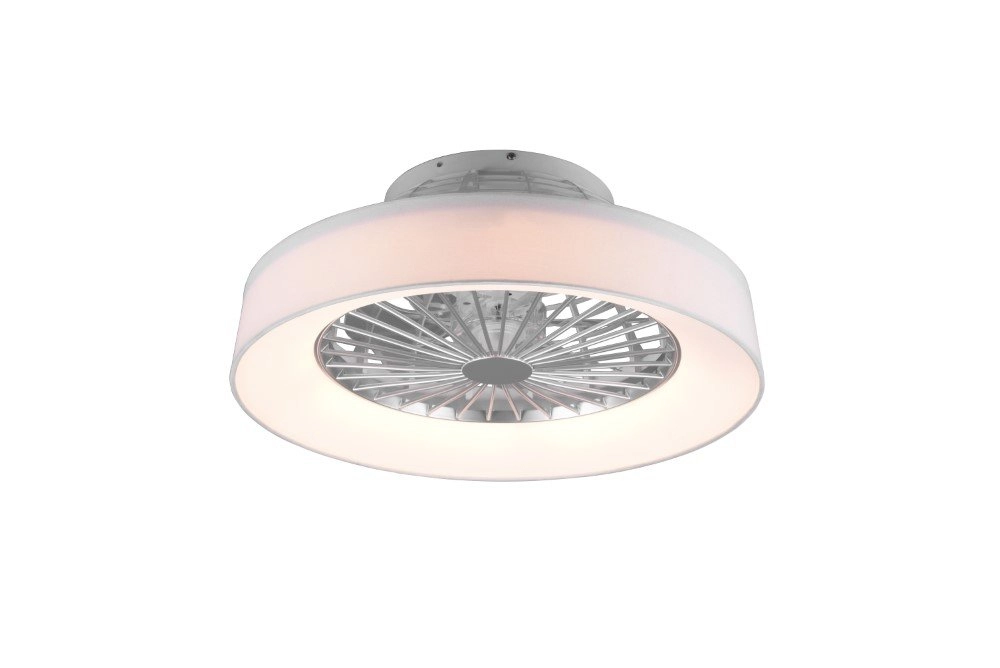 Led plafondventilator Farsund 47cm wit