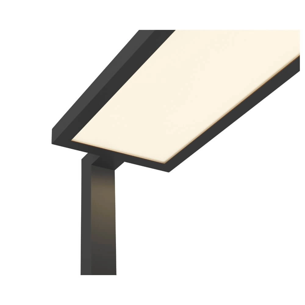 Led kantoor vloerlamp Worklight Pro zwart - enkel SLV 4024163278003