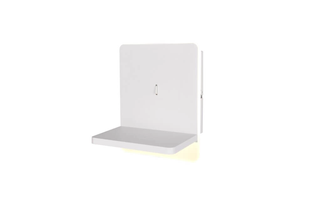 Led slaapkamer wandlamp Fairfield wit Trio 4017807614770