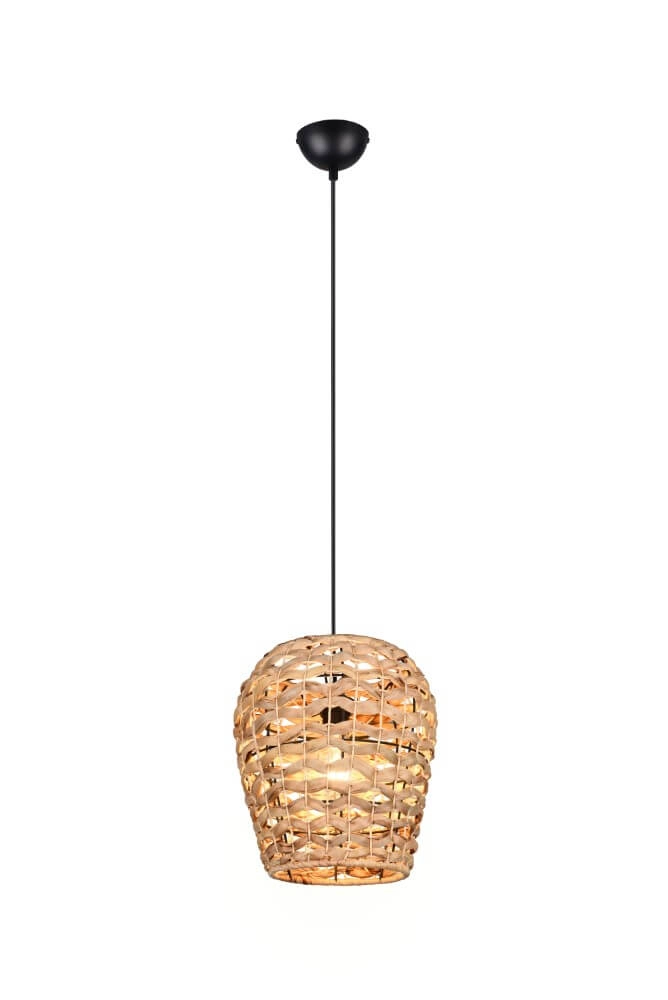 Landelijke hanglamp Jean Ø 29cm rotan