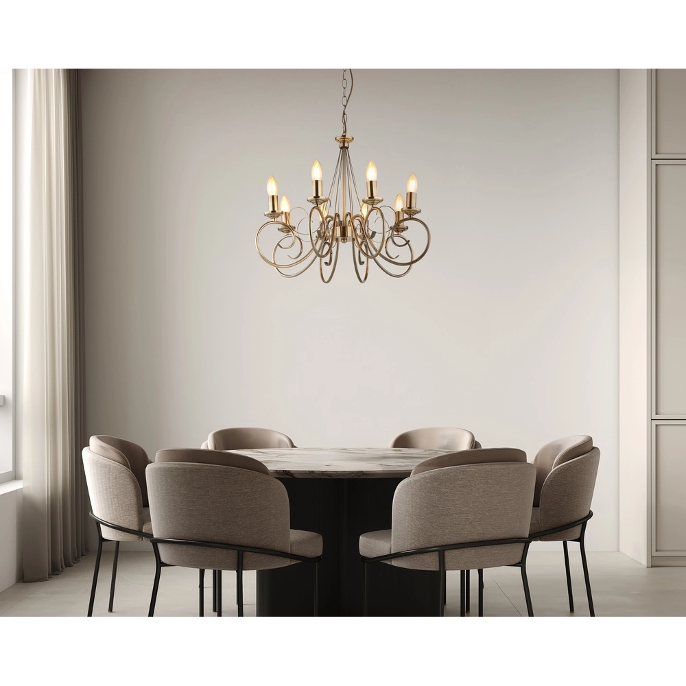Kroonluchter Truncatus goud Globo 9007371208920