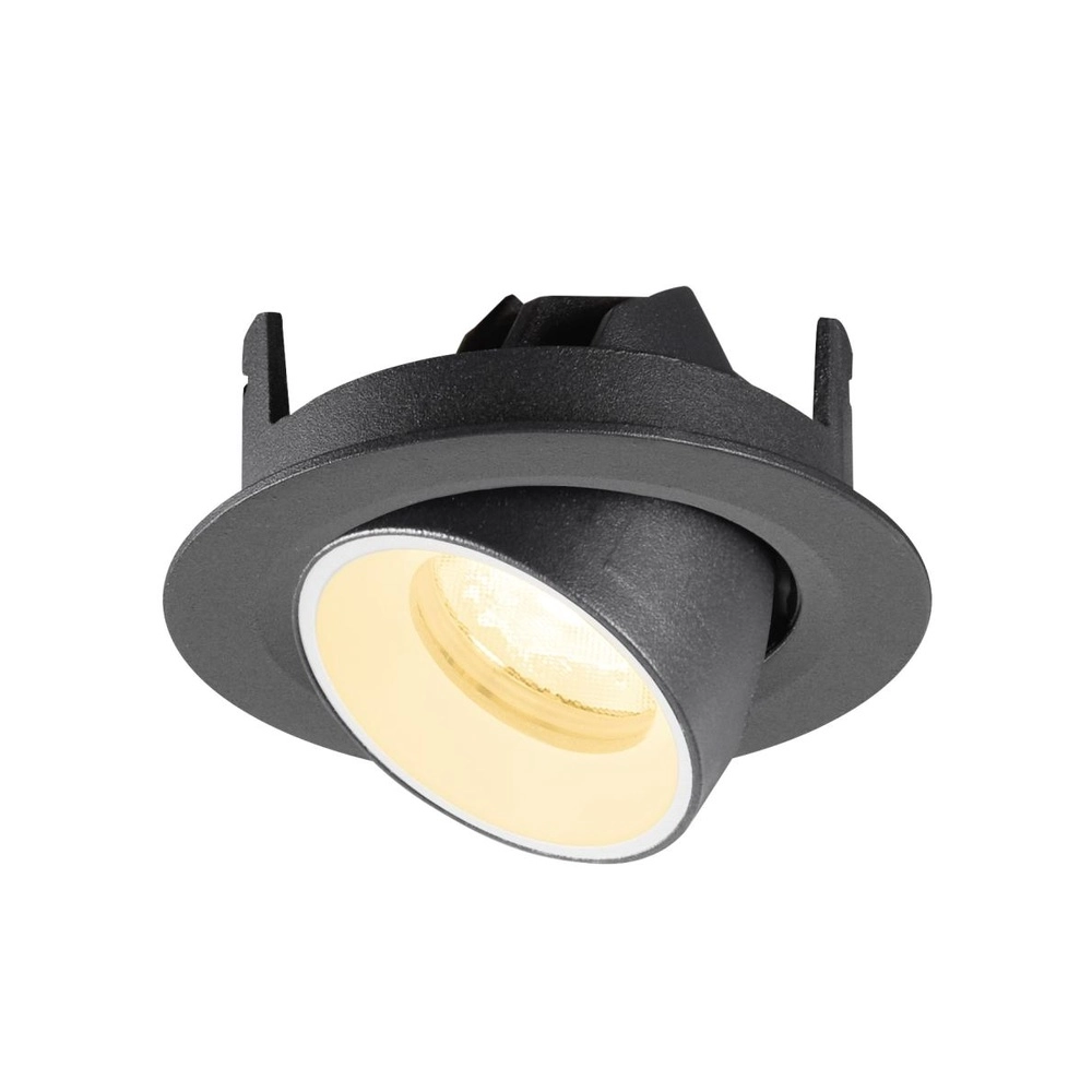 Inbouwspot Numinos Gimble XS zwart/wit 3000K - 40gr SLV 4024163307062