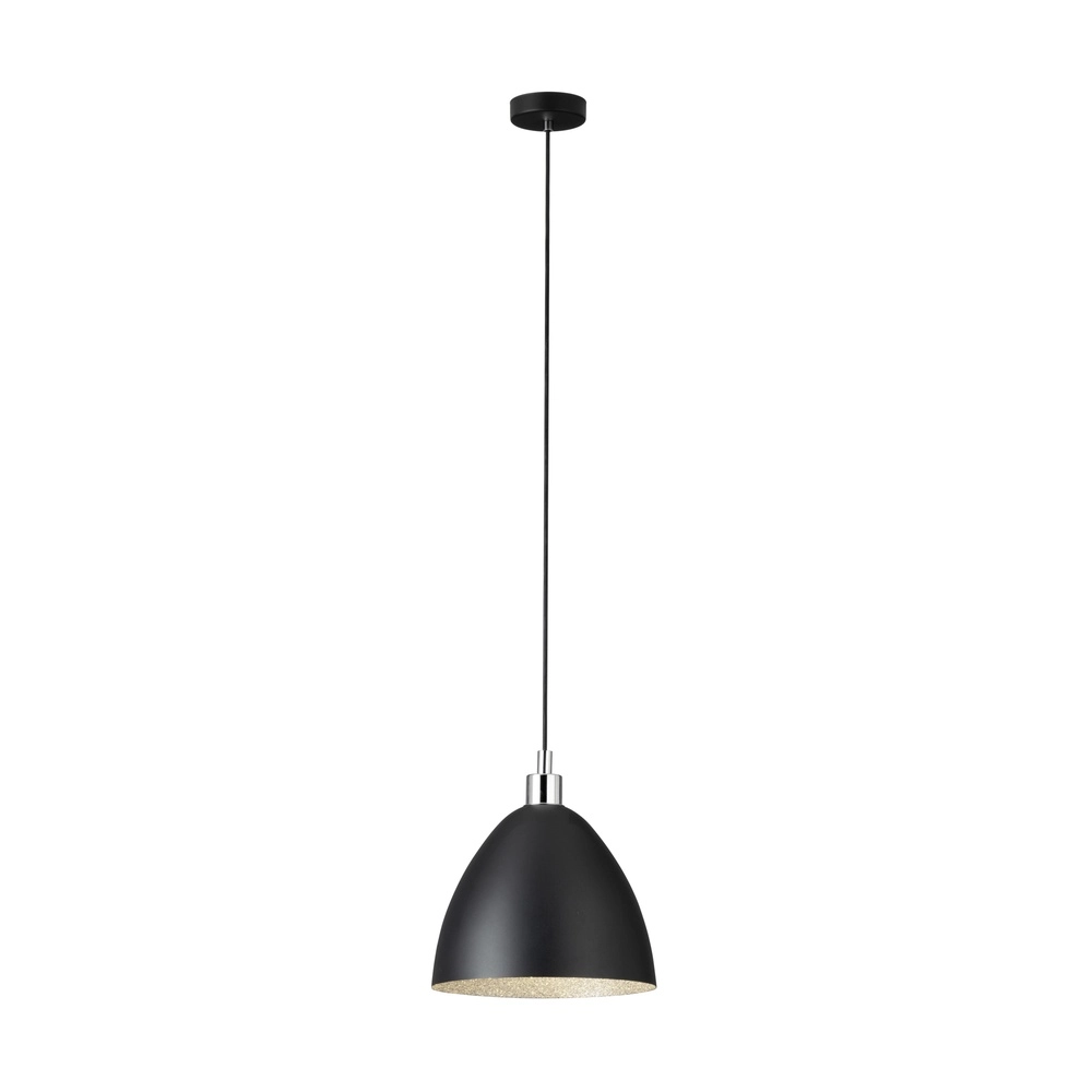 Design hanglamp Mareperla zwart Ø 27,5cm
