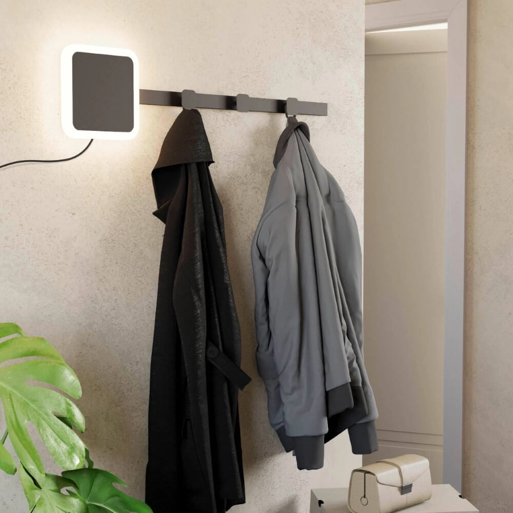 Wandlamp Cartignano met kapstok Eglo 9002759995959
