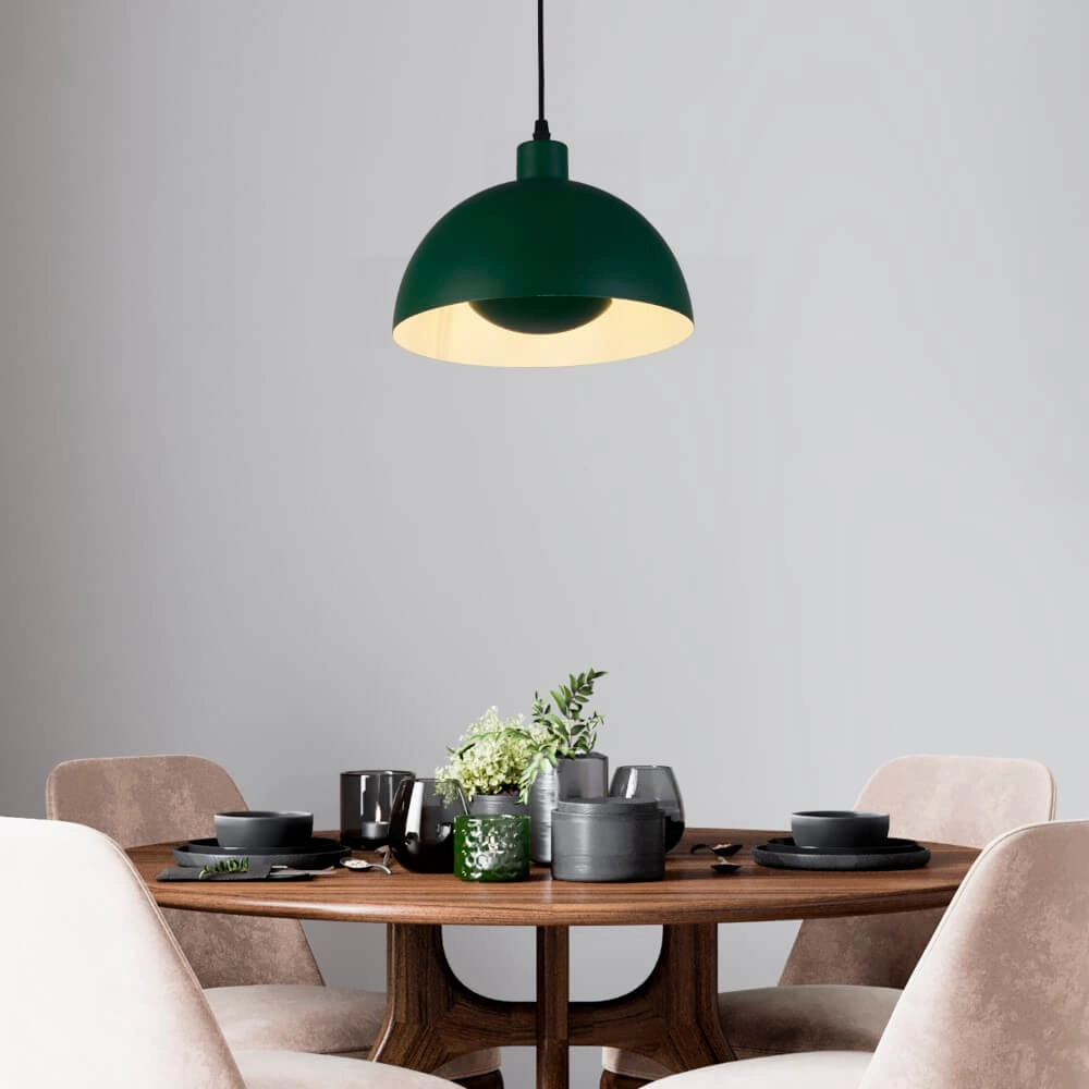 Groene hanglamp Mars 25cm Searchlight 5053423274270