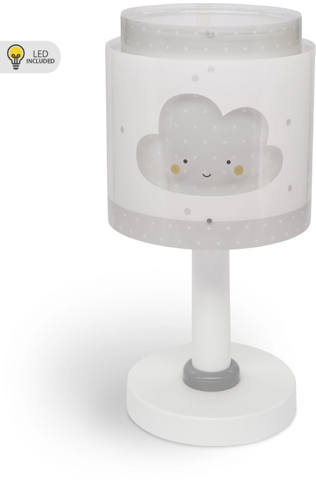 Tafellampje Baby Dreams wit glow in the dark Dalber 8420406002590