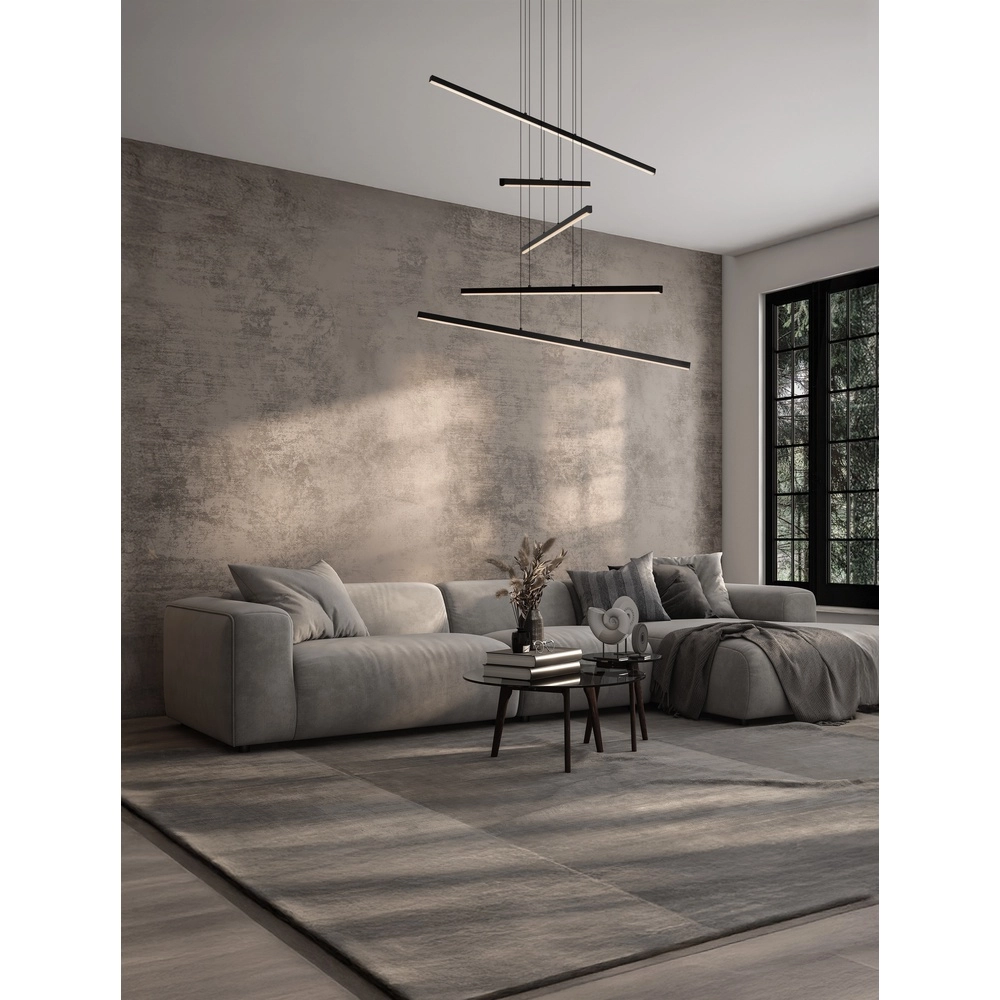 Design hanglamp Gratta zwart Lyora 5212017468543
