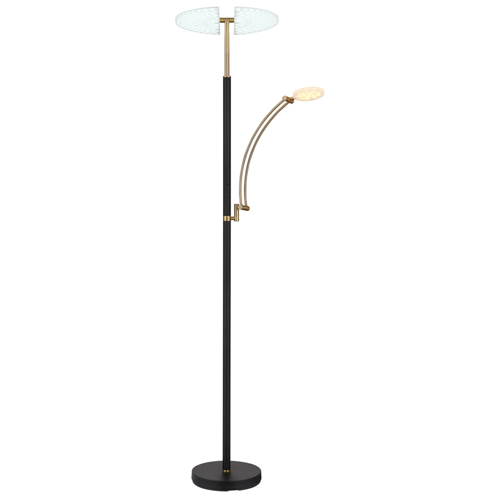 Vloerlamp Tirana zwart Globo 9007371471119