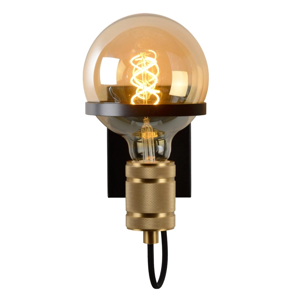 Wandlampje Ottelien zwart Lucide 5411212302458