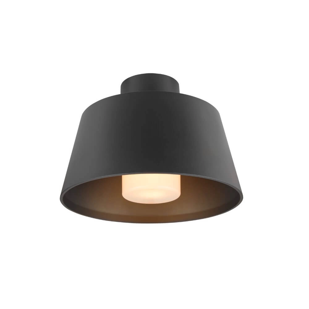 Veranda plafondlamp Photoni zwart - Ø 25cm SLV 4024163280952