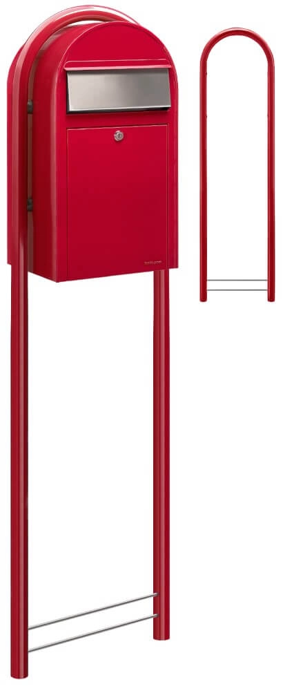 Brievenbus Grande 3001 i Helderrood Bobi 6417237033222