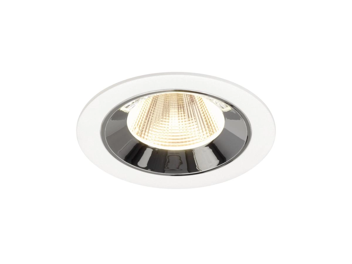 Inbouwspot Numinos M wit/chroom 3000K - 20gr