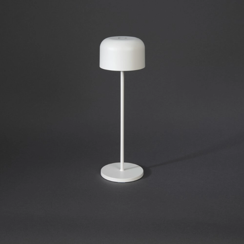 Witte tafellamp Lille oplaadbaar KonstSmide 7318307834253