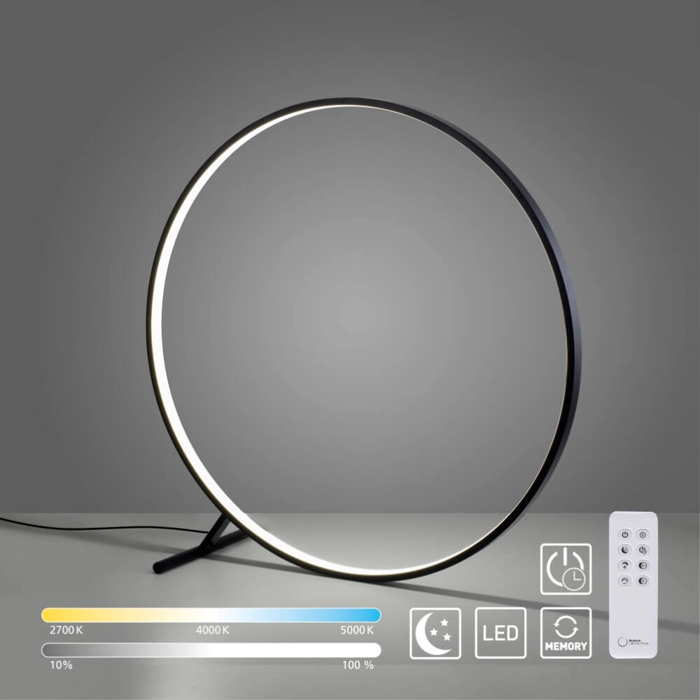Vloerlamp Hula uniek design Ø 100cm Paul Neuhaus 4012248373323