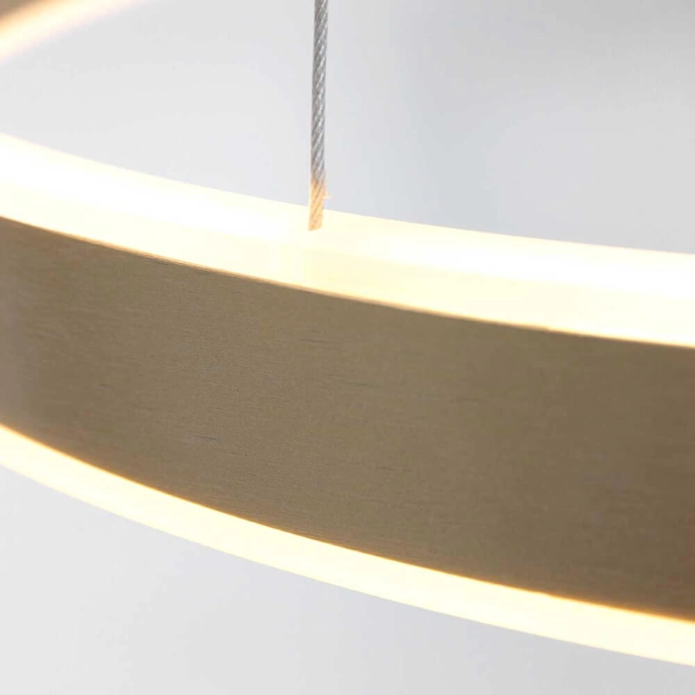 LED hanging lamp Ringlux gold Steinhauer 8712746166804