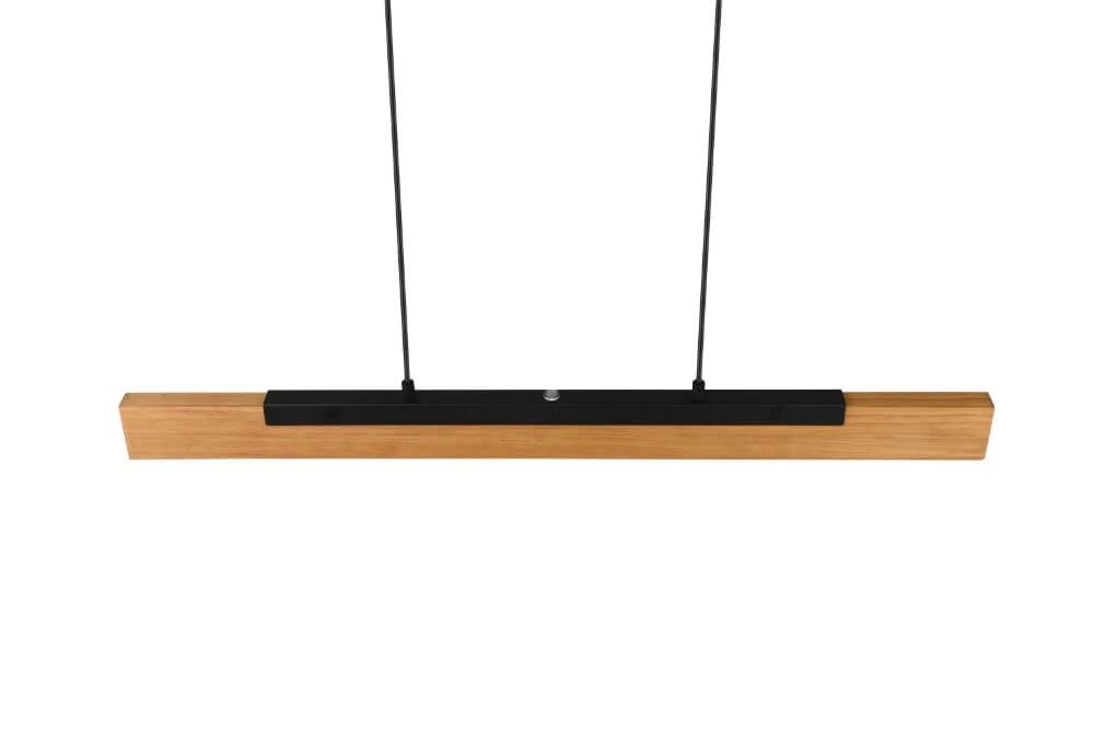 Houten kantoor hanglamp Kerala Trio 4017807542455
