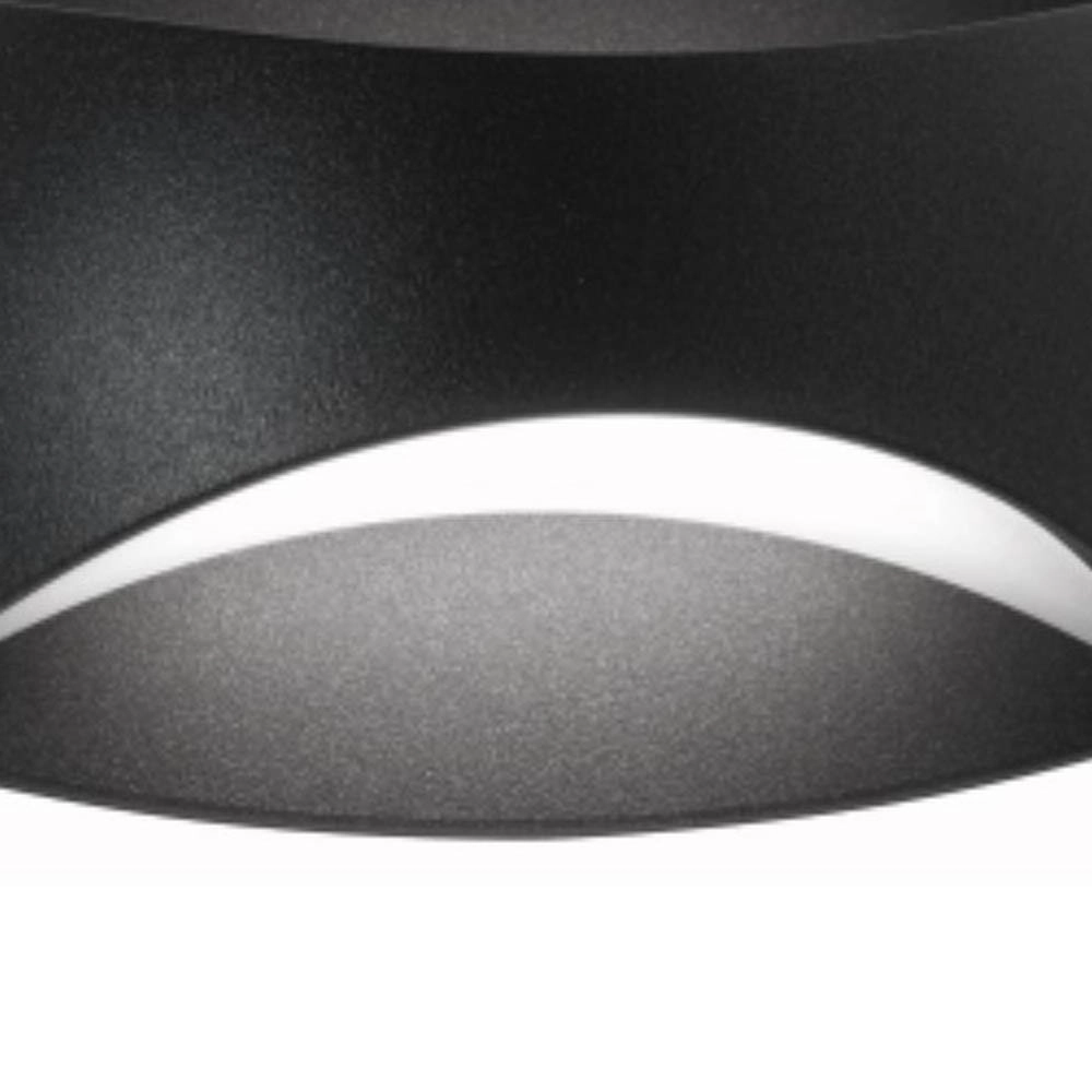 Up- & downlighter Oval 15cm antraciet Franssen 8717064121290