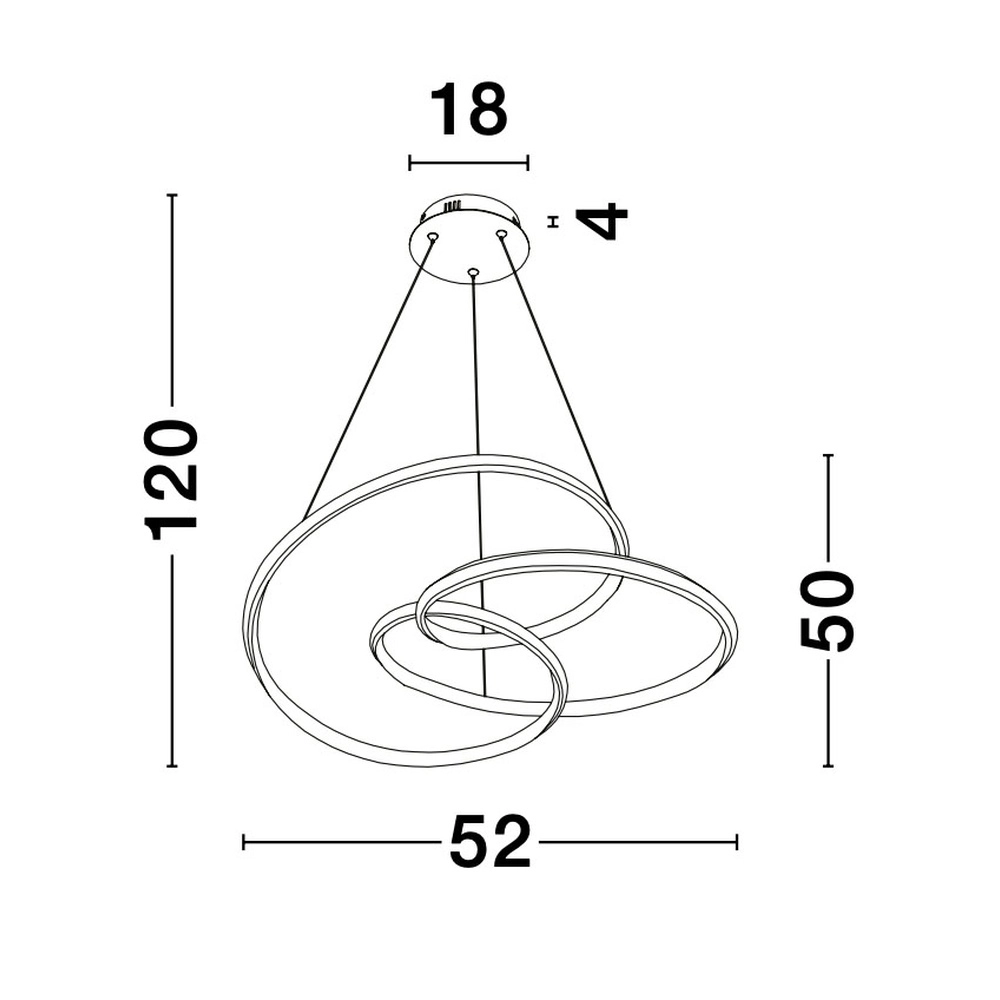 Design hanglamp Menton wit Lyora 5212017424297
