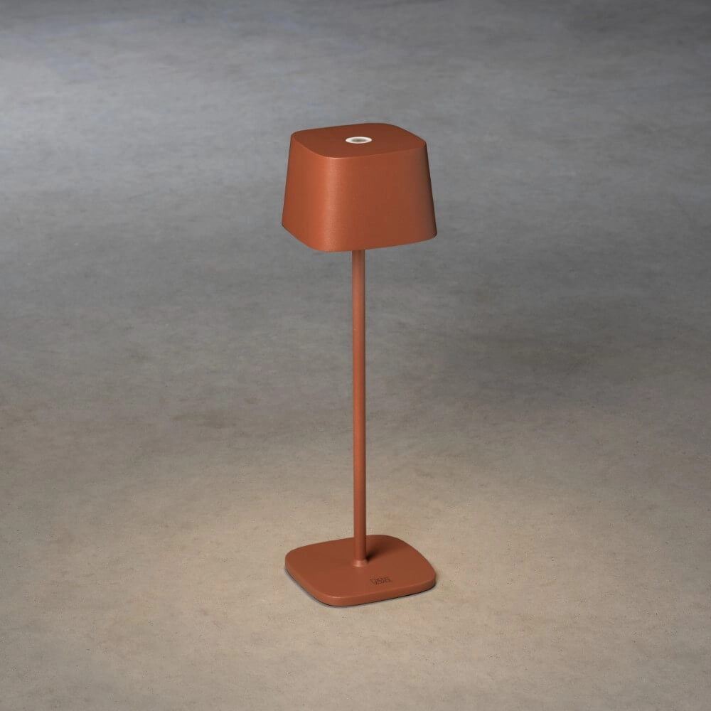 Draadloze tafellamp Capri terracotta KonstSmide 7318307814965