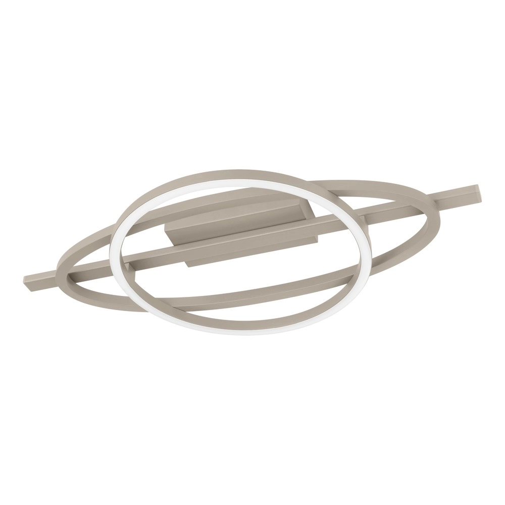 Design plafondlamp Planillo zand bruin ovaal