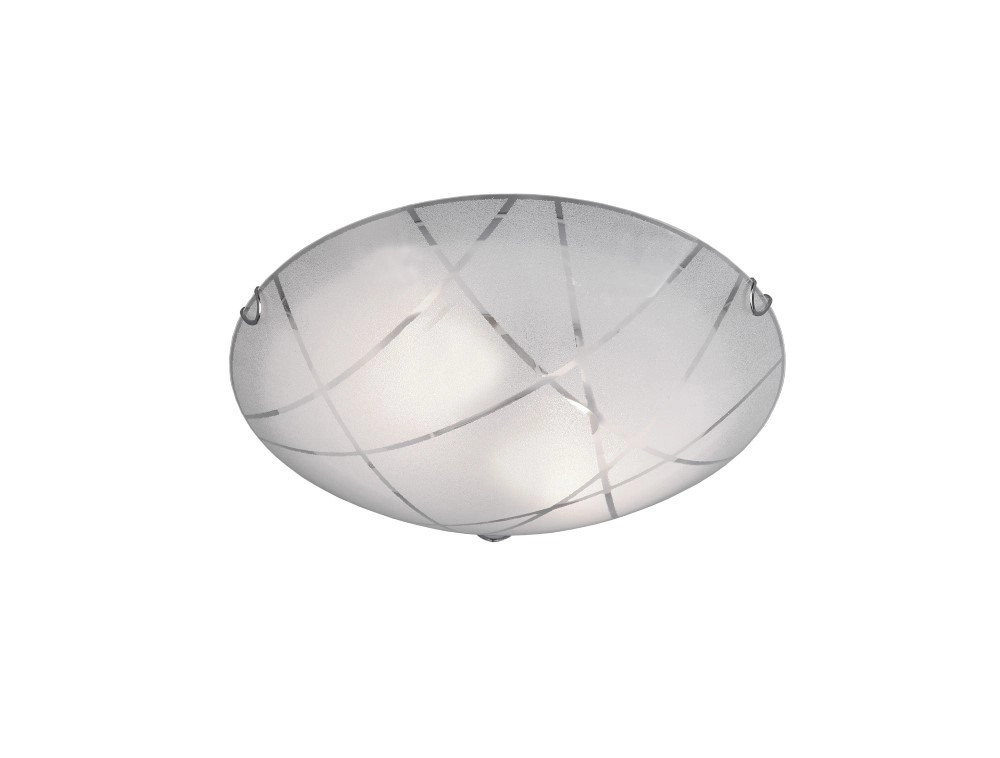 Plafondlamp Sandrina 40cm wit Trio 4017807398618