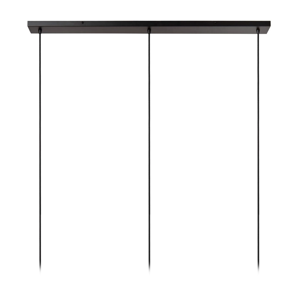 Hanglamp Tagalog 3-lichts zwart Lucide 5411212212153