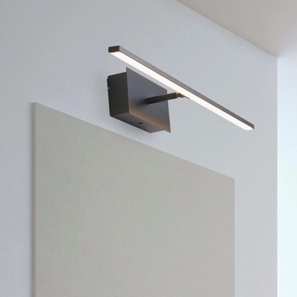 Schilderijlamp Amalfi zwart 61cm Searchlight 5053423273686